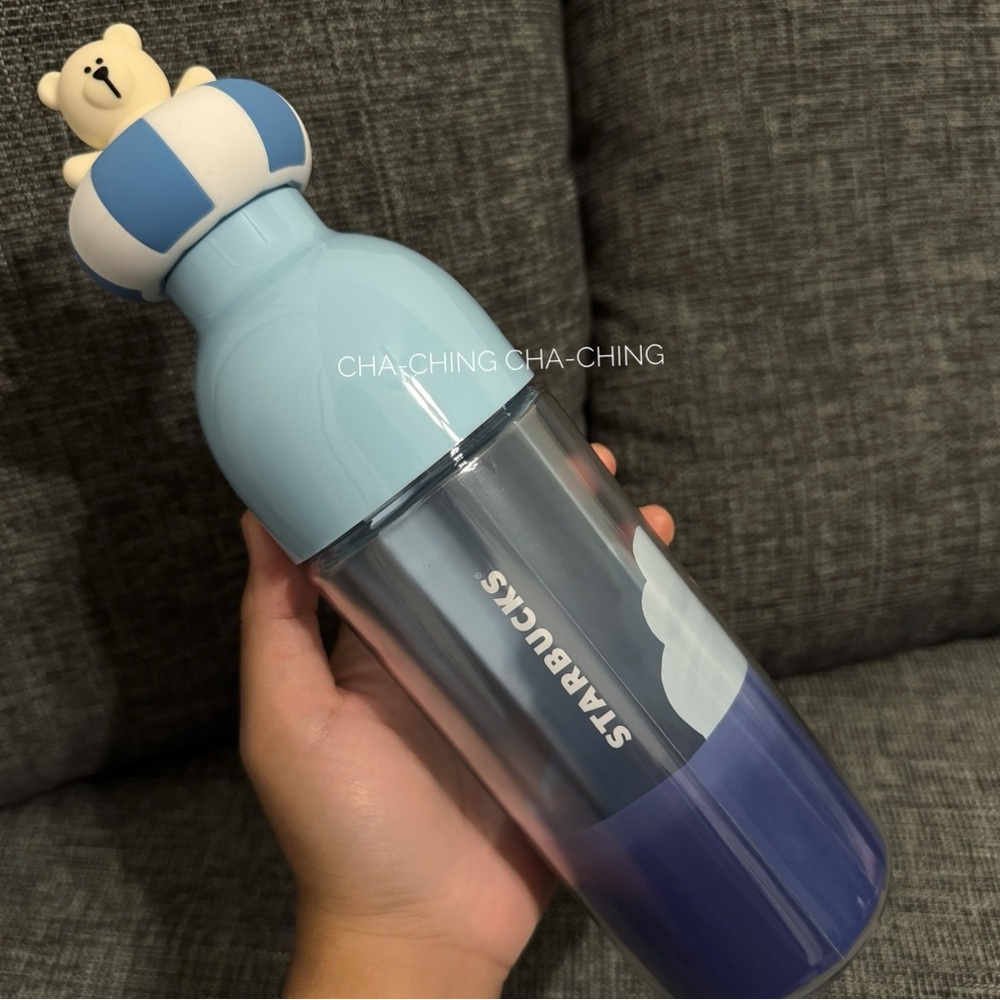 Starbucks Asia Boat Sailing Bearista Lifebuoy Water bottle 16 oz.